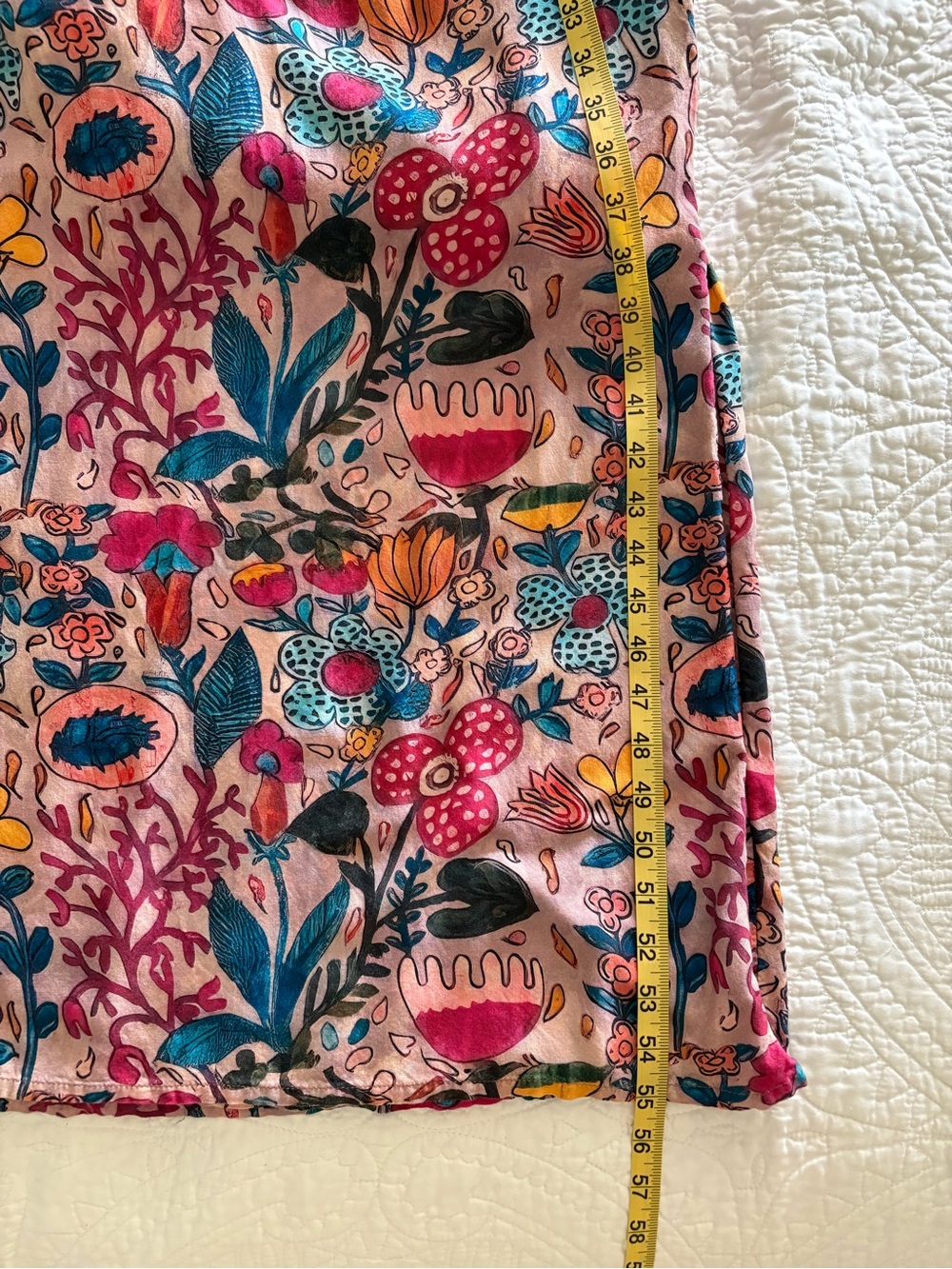 Natural Life “Let’s Just Go” Pink Floral Botanical Boho Wide Leg Jumpsuit - Picture 10 of 12